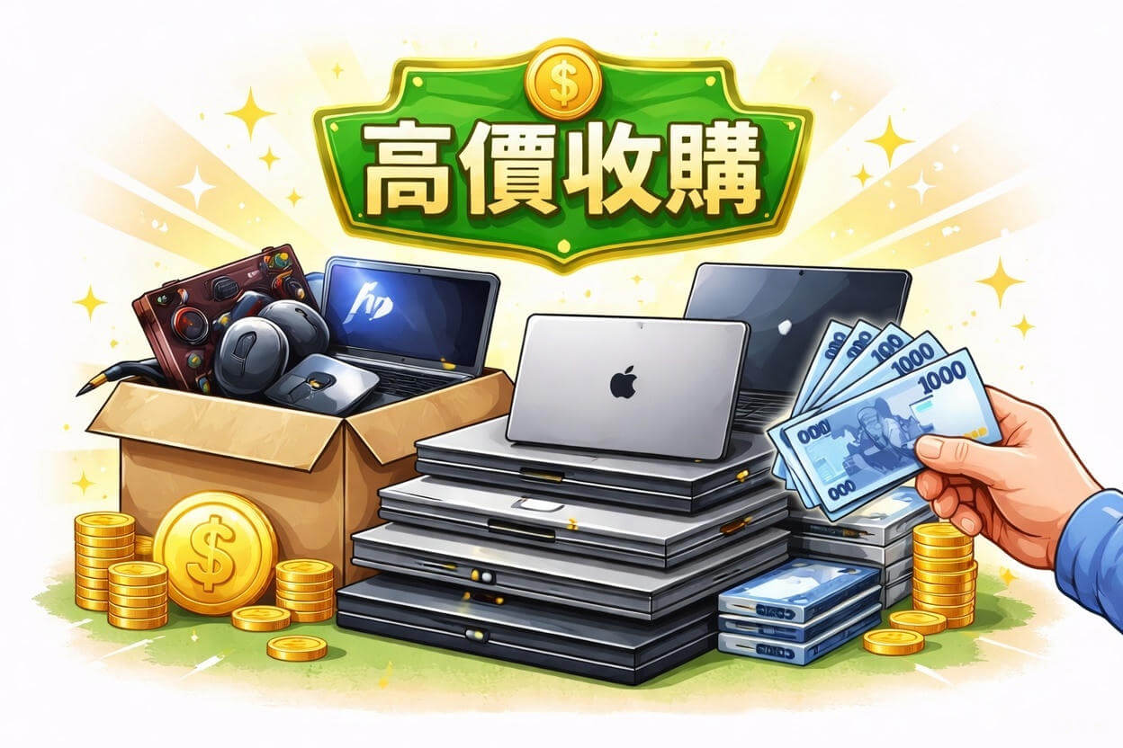 高價收購二手電腦